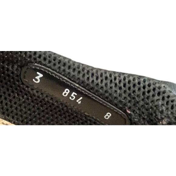 Vintage Mens Prada Leather Slip On Loafers Size 8 Black Rubber Soles - Picture 6 of 6